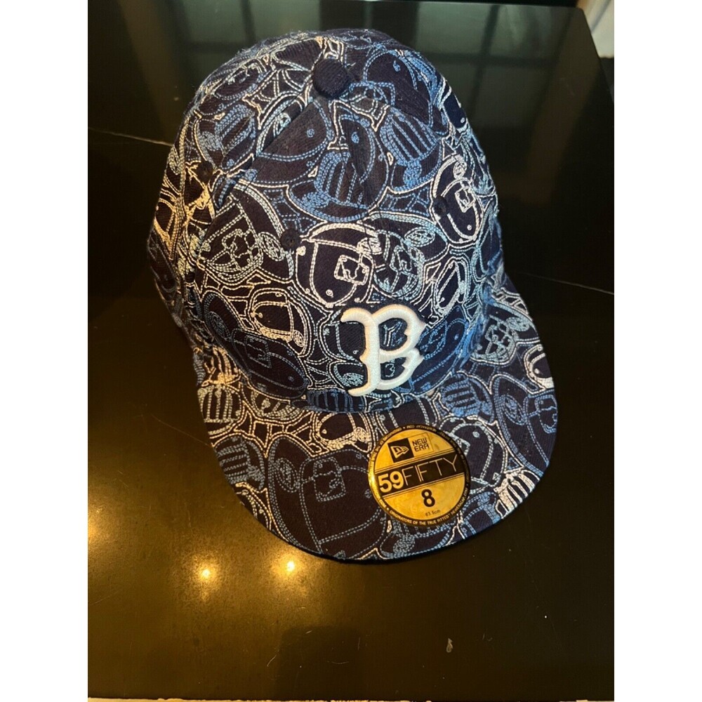 Rare 59fifty Boston Red Sox  embroidered baseball hat